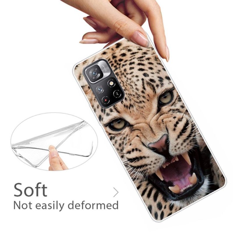 Cover Poco M4 Pro 5G Brølende Leopard