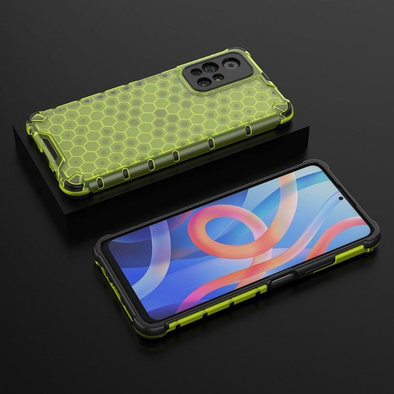 Cover Poco M4 Pro 5G Hemming Honeycomb Design