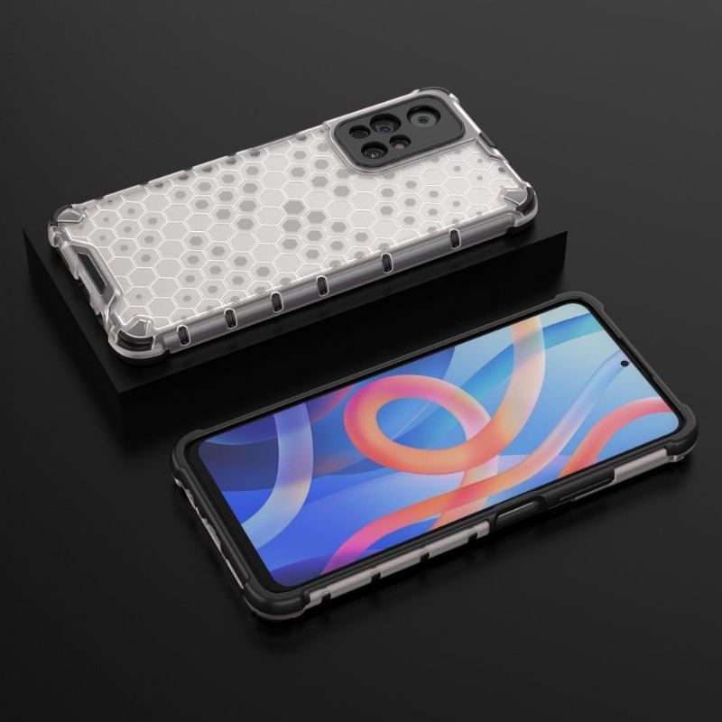 Cover Poco M4 Pro 5G Hemming Honeycomb Design