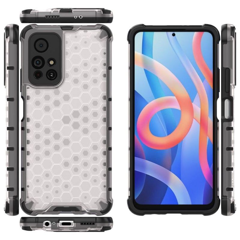 Cover Poco M4 Pro 5G Hemming Honeycomb Design