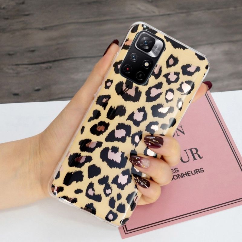 Cover Poco M4 Pro 5G Silikone Leopard