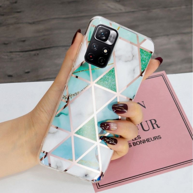 Cover Poco M4 Pro 5G Silikonegeometri