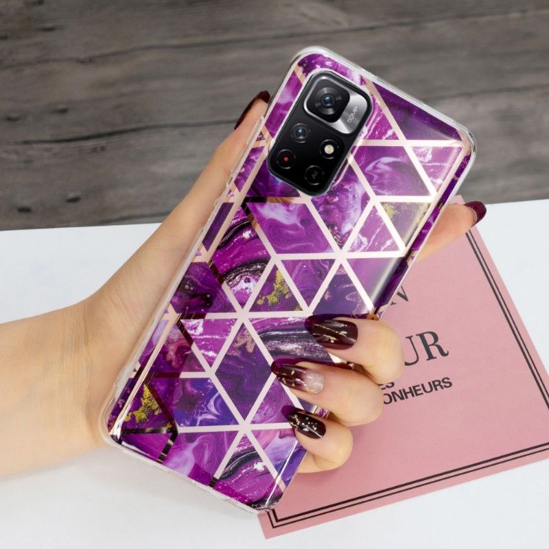 Cover Poco M4 Pro 5G Silikonegeometri