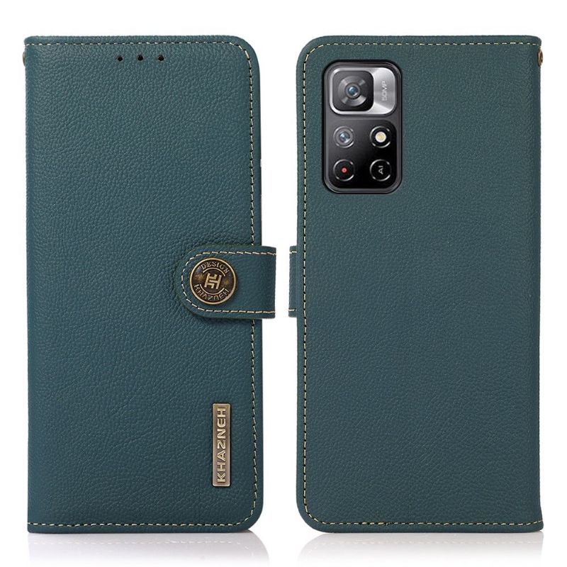 Flip Cover Poco M4 Pro 5G Hemming Khazneh Classic Læder