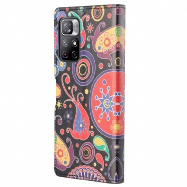 Flip Cover Poco M4 Pro 5G Paisley Blomst