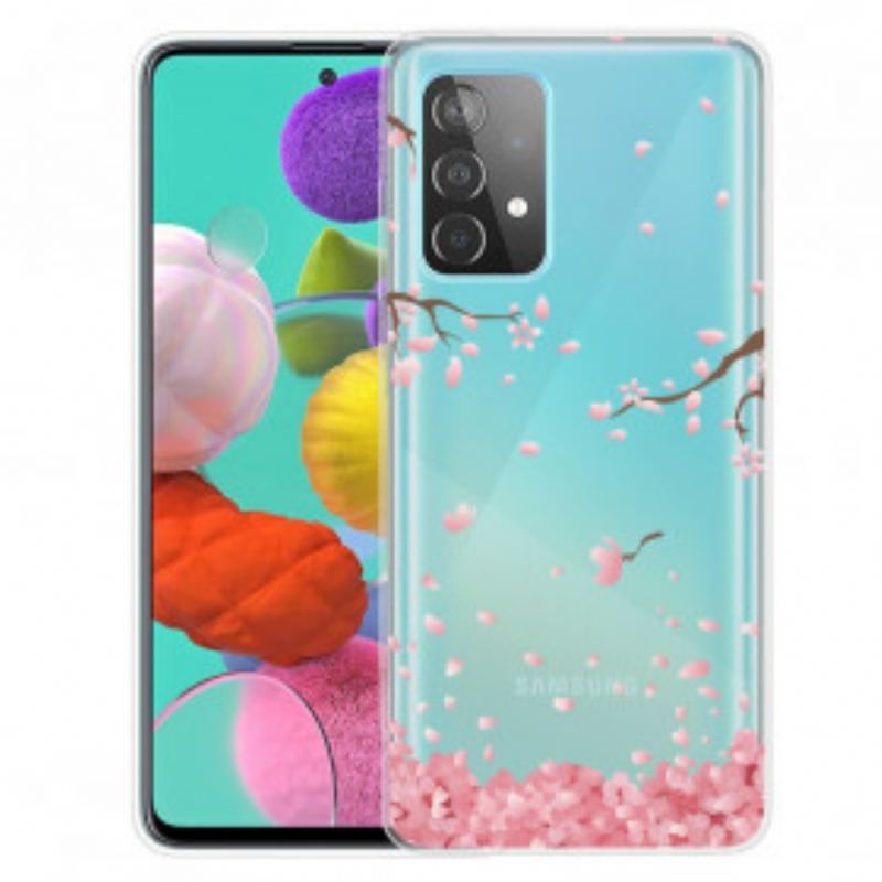 Cover Samsung Galaxy A52 4G / A52 5G / A52s 5G Blomstrende Grene