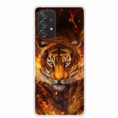 Cover Samsung Galaxy A52 4G / A52 5G / A52s 5G Fleksibel Tiger