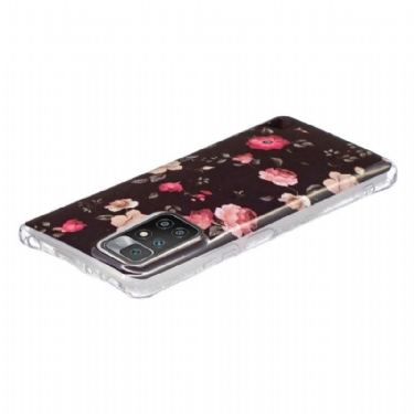 Cover Xiaomi Redmi 10 Lysende Blomster