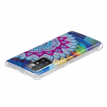 Cover Xiaomi Redmi 10 Lysende Farverig Mandala