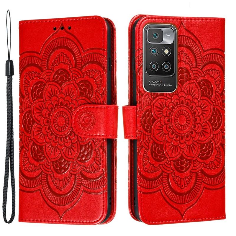 Flip Cover Xiaomi Redmi 10 Enkelt Mandala