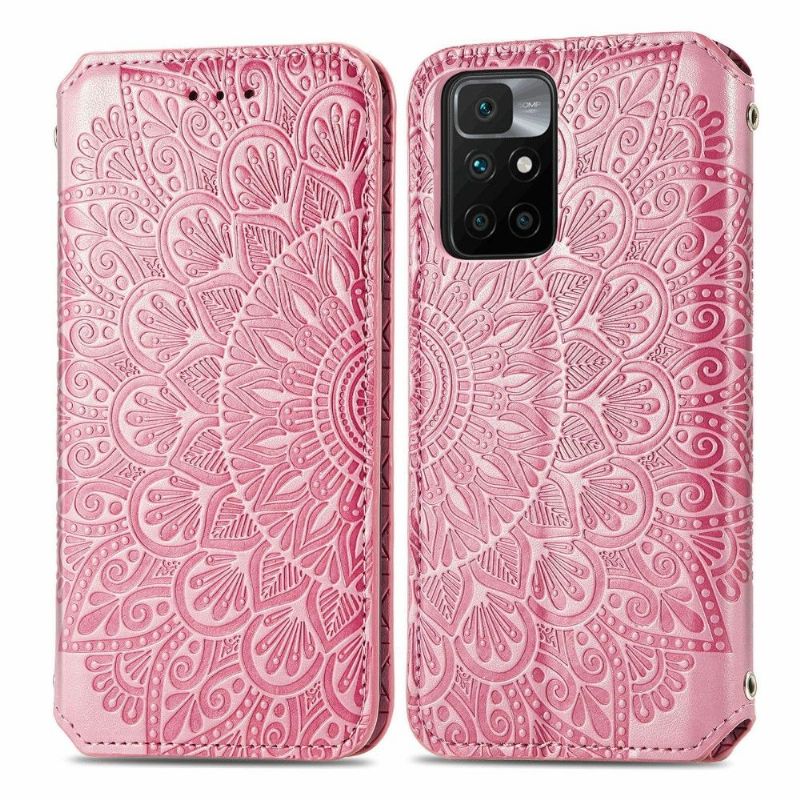 Læder Cover Xiaomi Redmi 10 Flip Cover Flip Chic Mandala