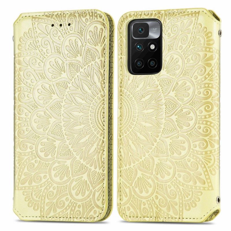 Læder Cover Xiaomi Redmi 10 Flip Cover Flip Chic Mandala