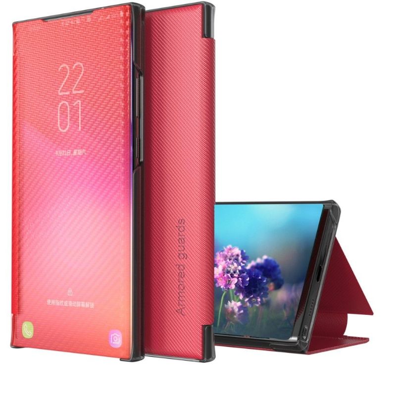 Mobilcover Xiaomi Redmi 10 Flip Cover Kulfiber