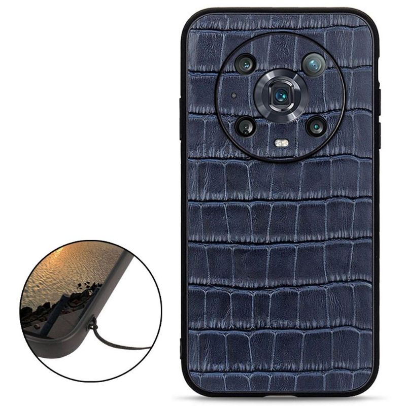 Cover Honor Magic 4 Pro Chic Croco-hudlook