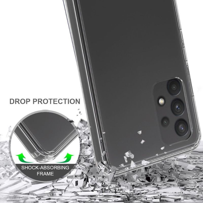 Cover Samsung Galaxy A32 4G Beskyttelsessæt Gennemsigtig