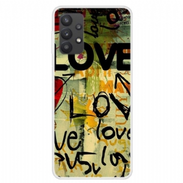 Cover Samsung Galaxy A32 4G Kærlighed Kærlighed Kærlighed