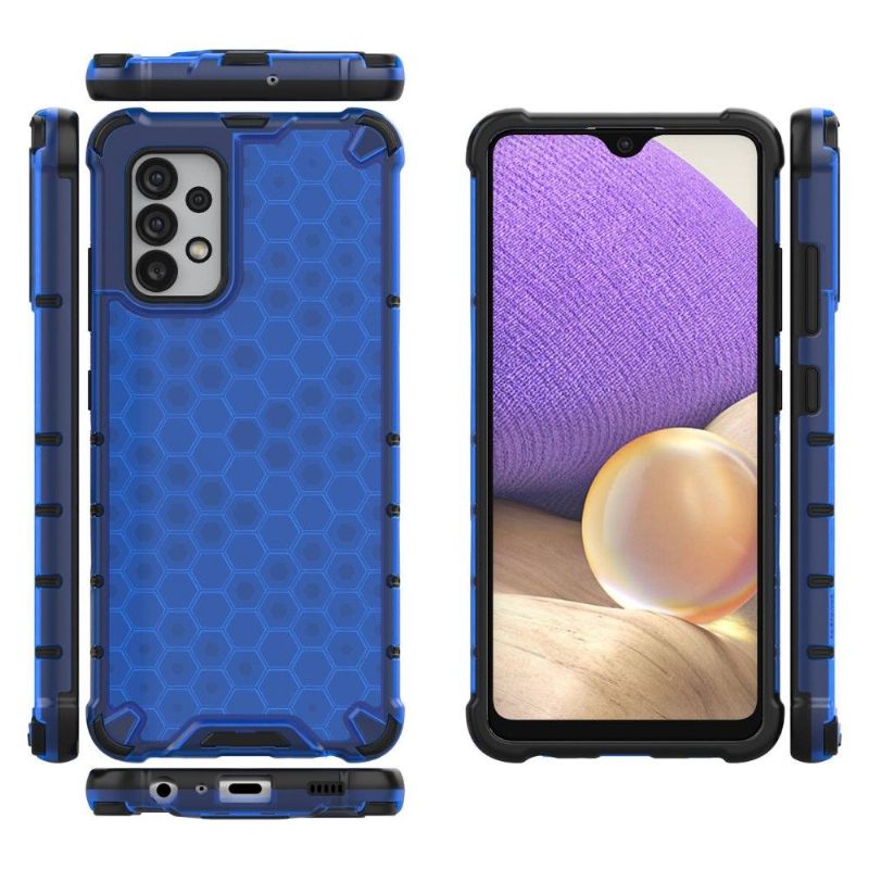 Cover Samsung Galaxy A32 4G Med Snor Honeycomb Design