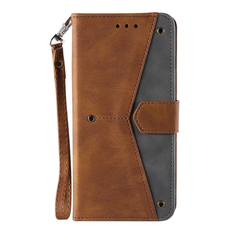 Flip Cover Samsung Galaxy A32 4G Læder Cover Tofarvet