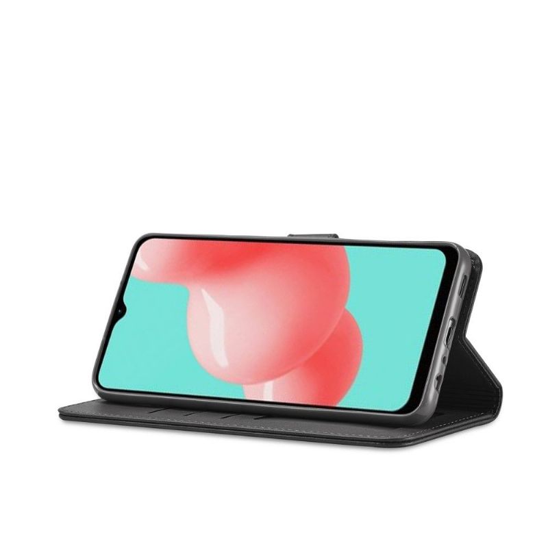 Flip Cover Samsung Galaxy A32 4G Punge Etui Lc.imeeke Lædereffekt