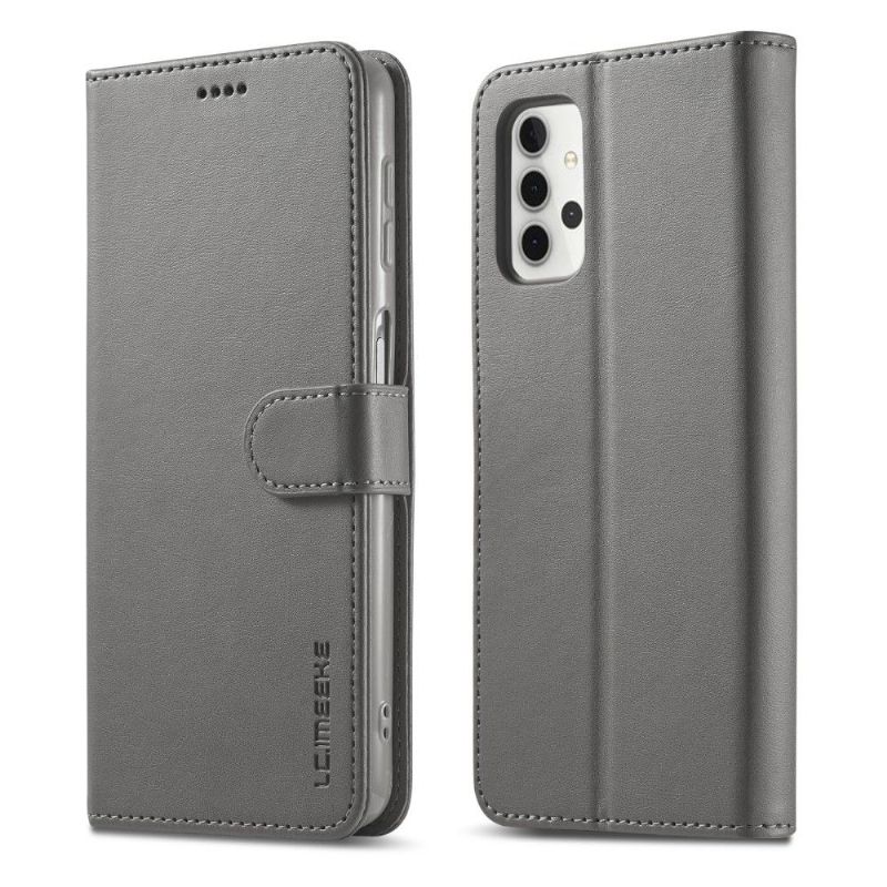 Flip Cover Samsung Galaxy A32 4G Punge Etui Lc.imeeke Lædereffekt