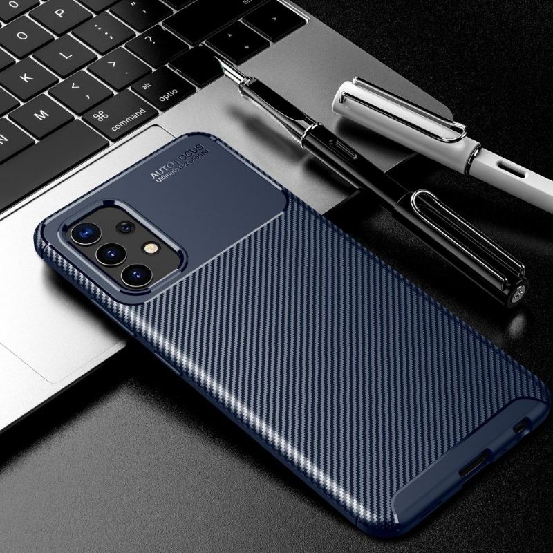 Mobilcover Samsung Galaxy A32 4G Carbon Fiber Style