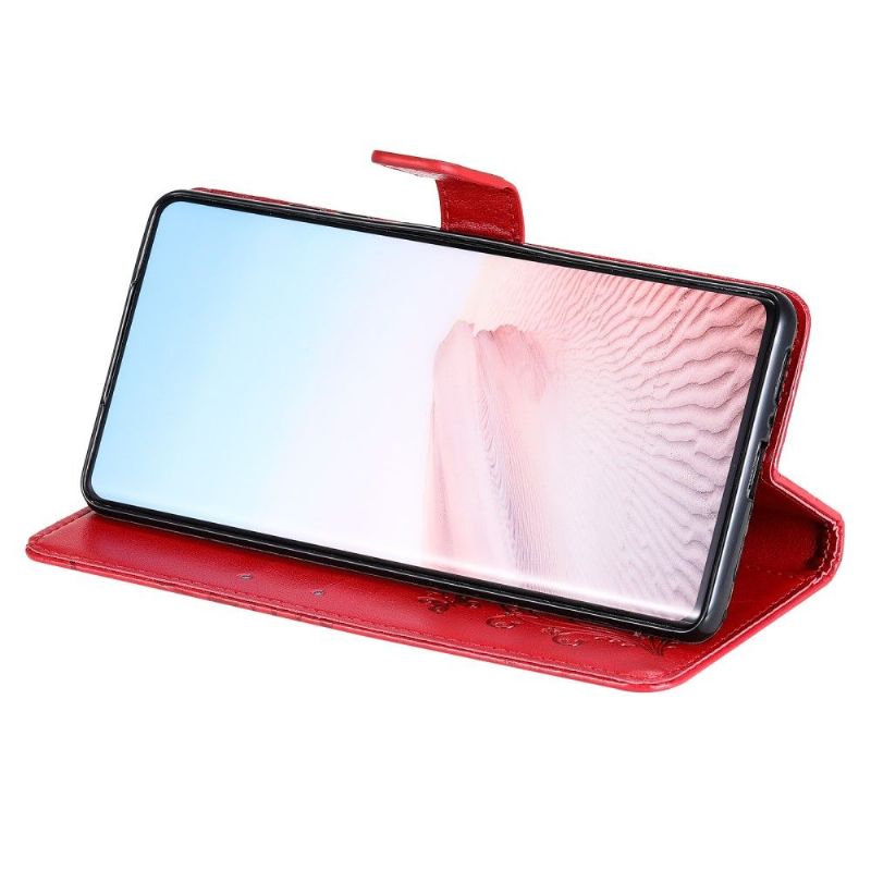 Flip Cover Xiaomi Mix 4 Supportfunktion Sommerfugle