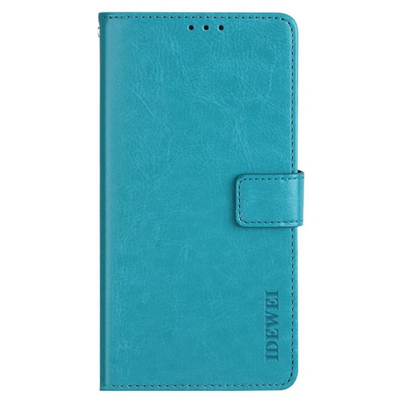 Læder Cover Xiaomi Mix 4 Original Flip Cover Idewei Folio Lædereffekt