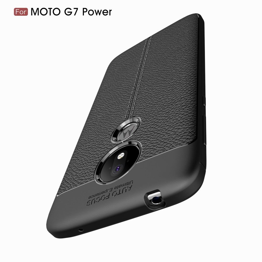 Cover Motorola Moto G7 Power Finishing Gel I Kunstlæder