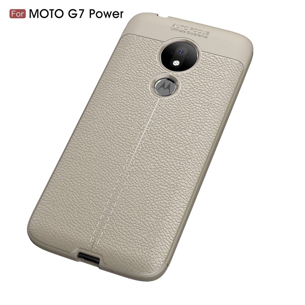 Cover Motorola Moto G7 Power Finishing Gel I Kunstlæder