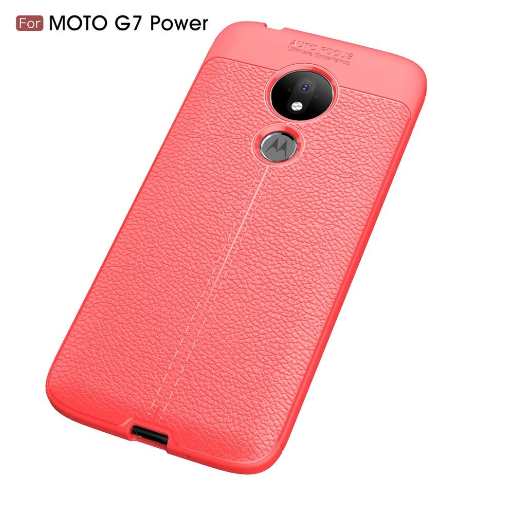 Cover Motorola Moto G7 Power Finishing Gel I Kunstlæder