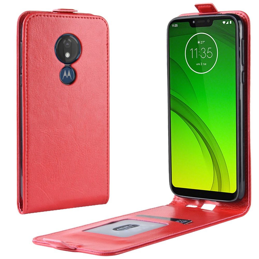 Etui Motorola Moto G7 Power Flip Cover Kunstlæder Lodret