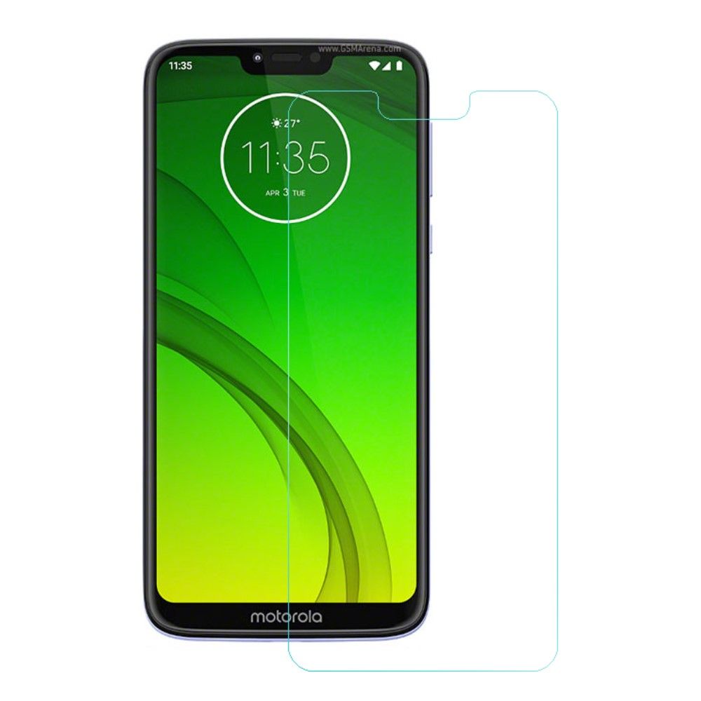 Motorola Moto G7 Power - Pakke Med 2 Film Af Hærdet Glas