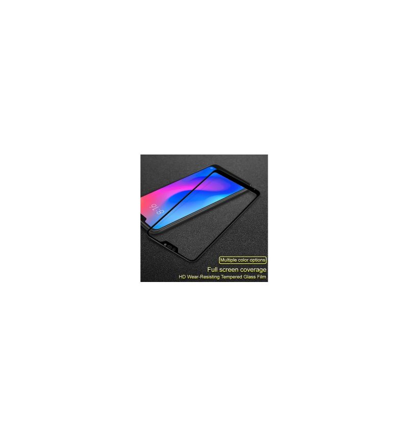 Xiaomi Mi A2 Lite - Fuld Størrelse Hærdet Glas Skærmbeskytter - Sort