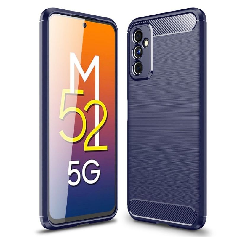 Cover Samsung Galaxy M52 5G Anti-fald Fleksibel Børstet Effekt