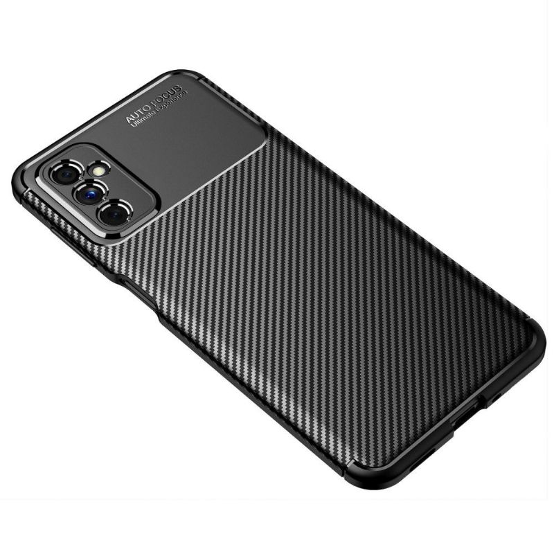 Cover Samsung Galaxy M52 5G Hemming Carbon Fiber Styling