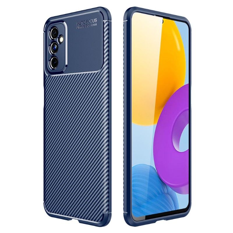 Cover Samsung Galaxy M52 5G Hemming Carbon Fiber Styling