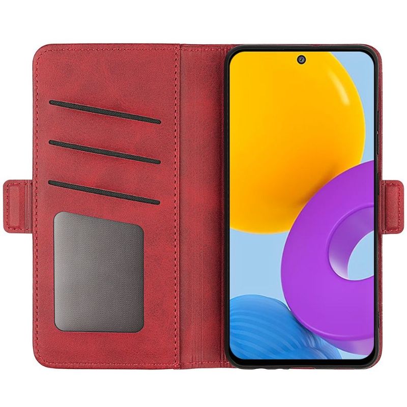 Etui Samsung Galaxy M52 5G Punge Etui Mat Kunstlæder