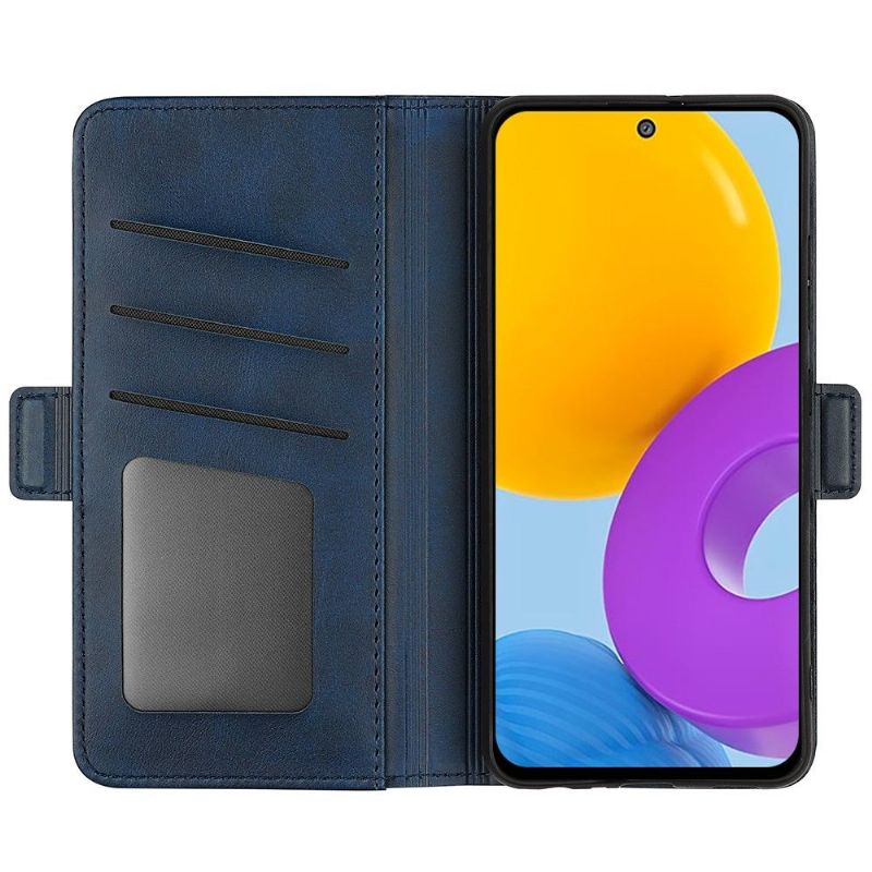 Etui Samsung Galaxy M52 5G Punge Etui Mat Kunstlæder