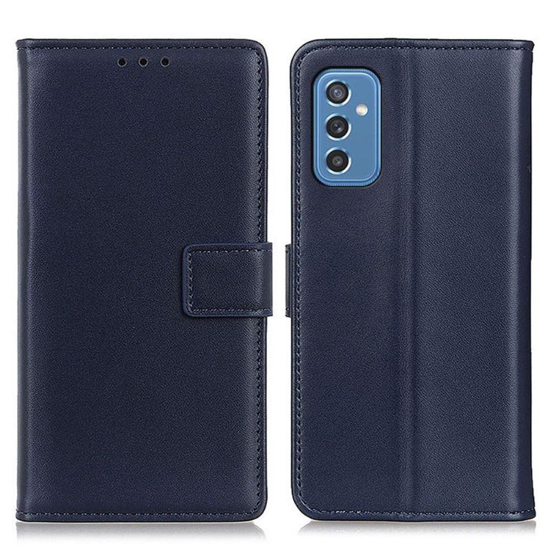 Flip Cover Samsung Galaxy M52 5G Basic Imiteret Læder