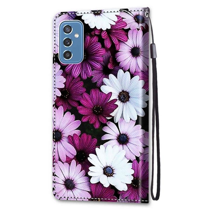 Flip Cover Samsung Galaxy M52 5G Farverige Tusindfryd