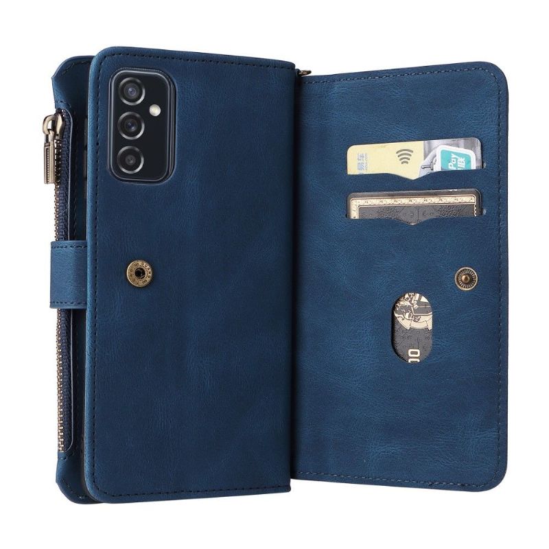 Flip Cover Samsung Galaxy M52 5G Punge Etui Med Snor