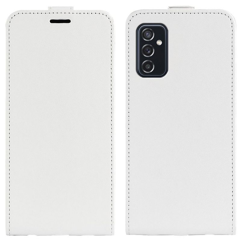 Læder Cover Samsung Galaxy M52 5G Original Flip Cover Lodret Kunstlæder