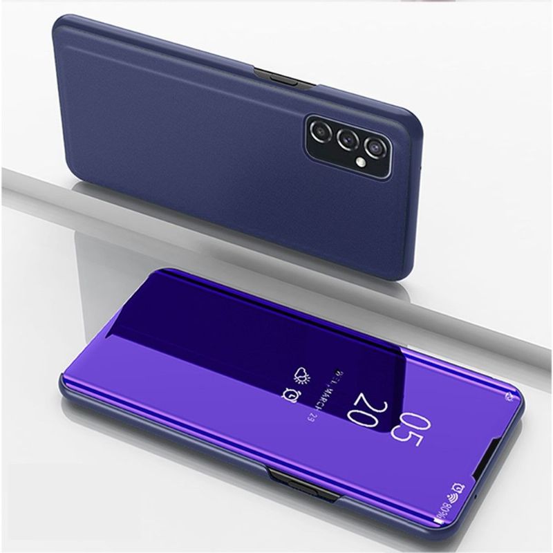 Mobilcover Samsung Galaxy M52 5G Flip Cover Spejleffekt