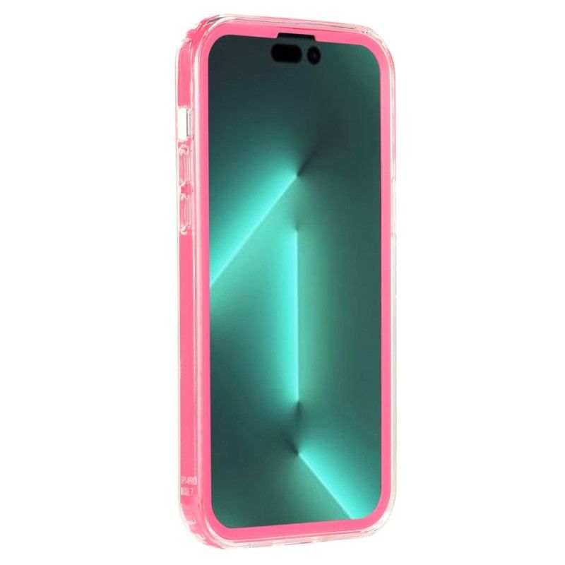 Cover iPhone 14 Gennemsigtig Kortholder