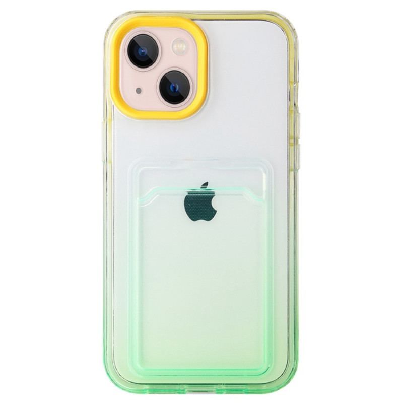 Cover iPhone 14 Gradient Kortholder