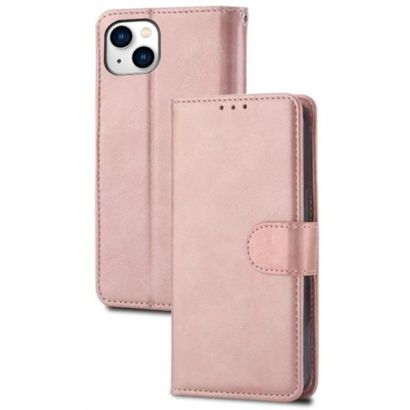 Flip Cover iPhone 14 Klassisk Mat