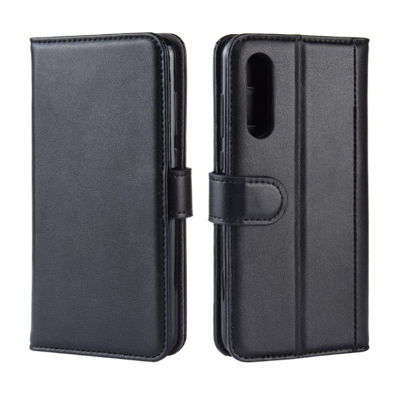 Case Xiaomi Mi 9 SE Original Premium Læder Kortholder - Sort