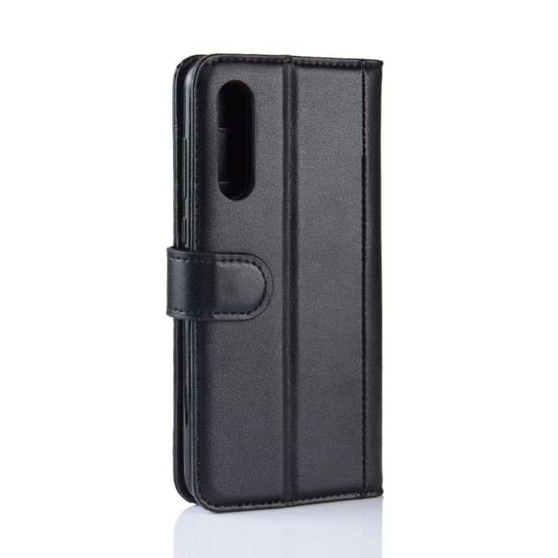 Case Xiaomi Mi 9 SE Original Premium Læder Kortholder - Sort