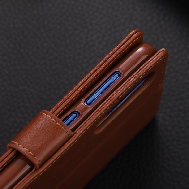 Etui Xiaomi Mi 9 SE Azns Imiteret Læder Kortholder