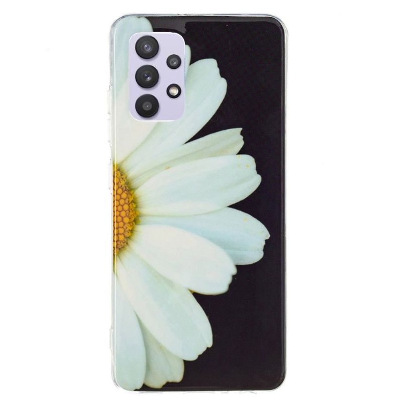 Cover Samsung Galaxy A32 5G Fluorescerende Daisy